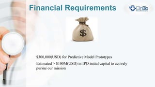 Market
What is the Value of Disease Prevention?
Value of Prevention is immeasurable
• Improved Population Health
• Reduced Total Cost of Care
• Reduced Disease Management
• Extended Life Expectancy
• Improvement - Insurance Business Models
• And so much more…
 