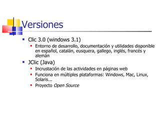 Proyecto Clic | ODP