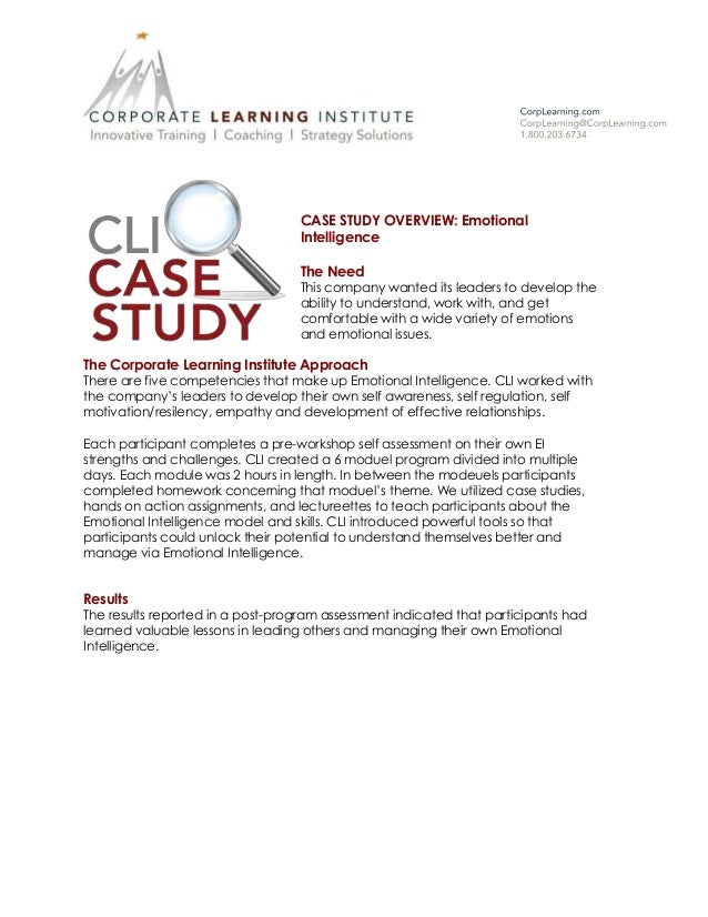 Case study on emotions at workplace picture