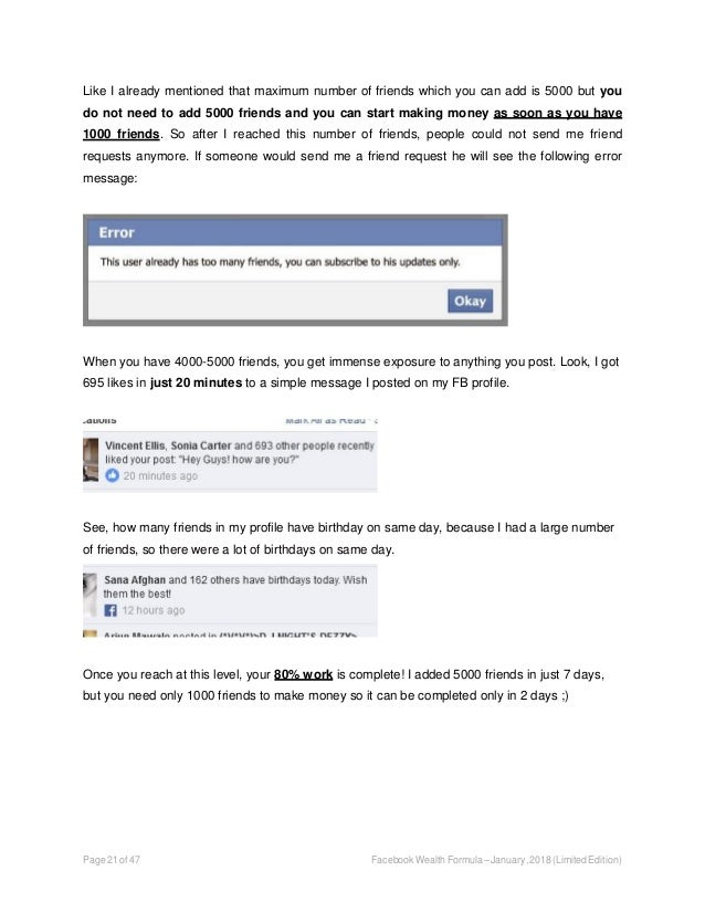 How To Make Money On Facebook Easy 500 Per Day Formula - 