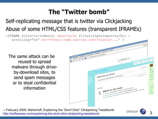 New Insights into Clickjacking | PDF