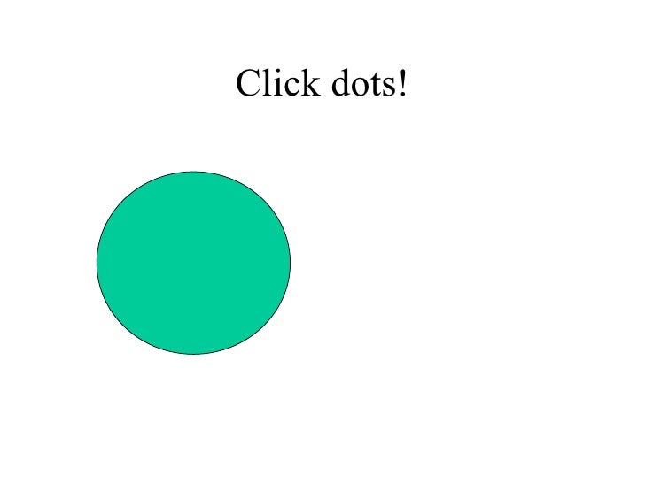 Dot Clicking Game Online Dot Clicking Game Online