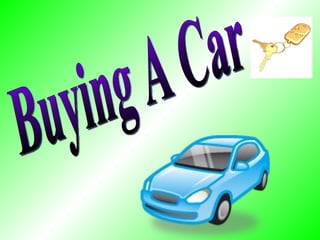 Buying A Car 