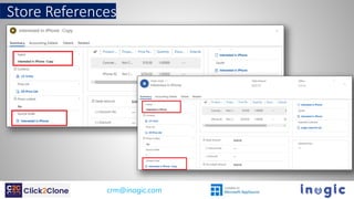 Click2Clone - Copy/Clone Dynamics 365 CRM Records | PPTX