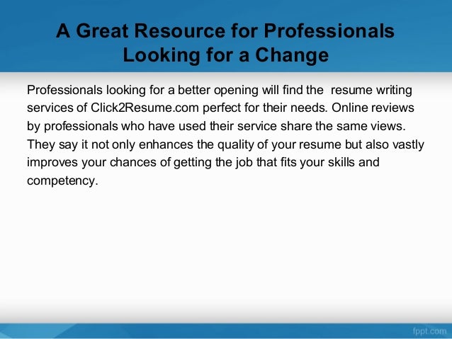 professional resume writing services washington dc