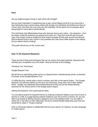 Clickbank cash-success-secrets 