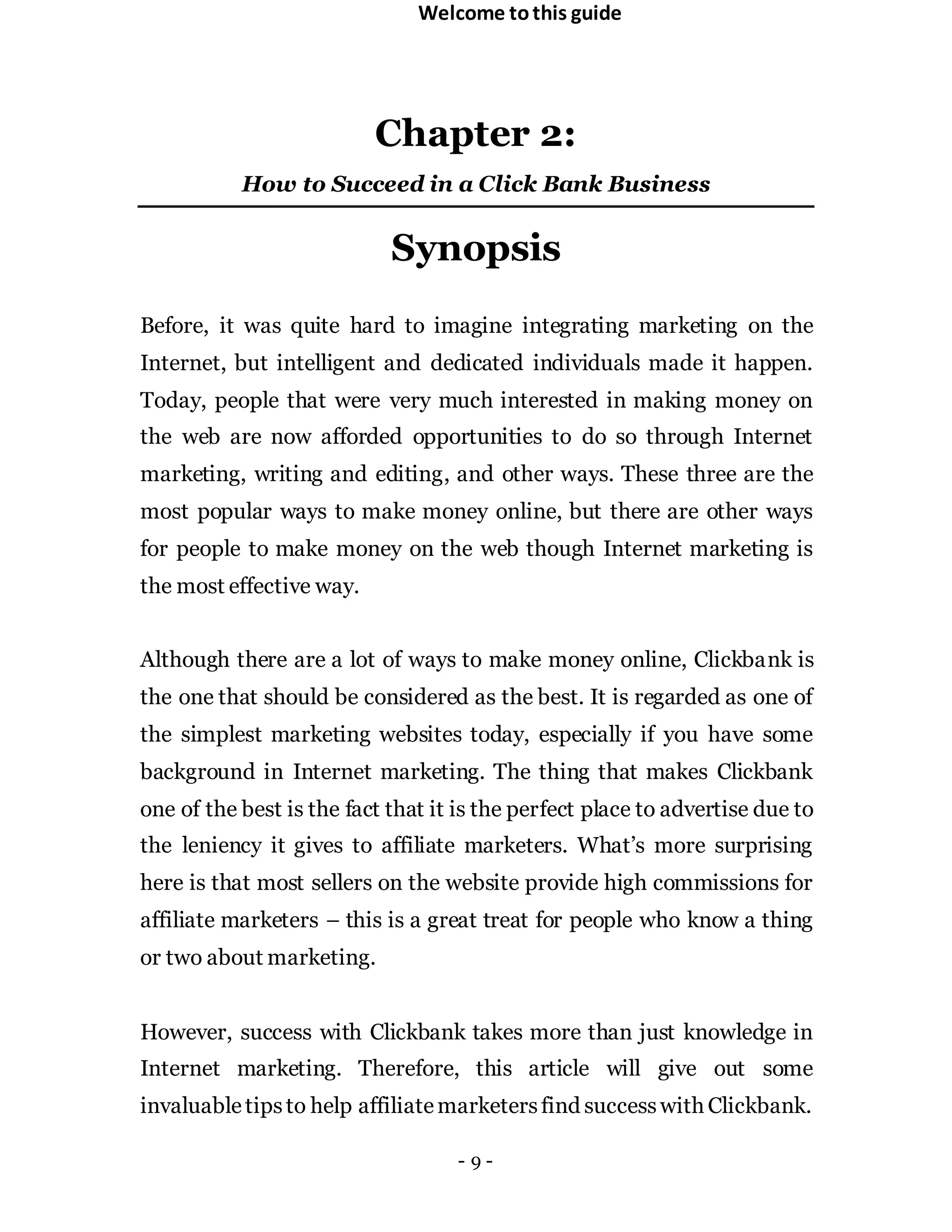 Clickbank secrets prooven method easy step by step guide