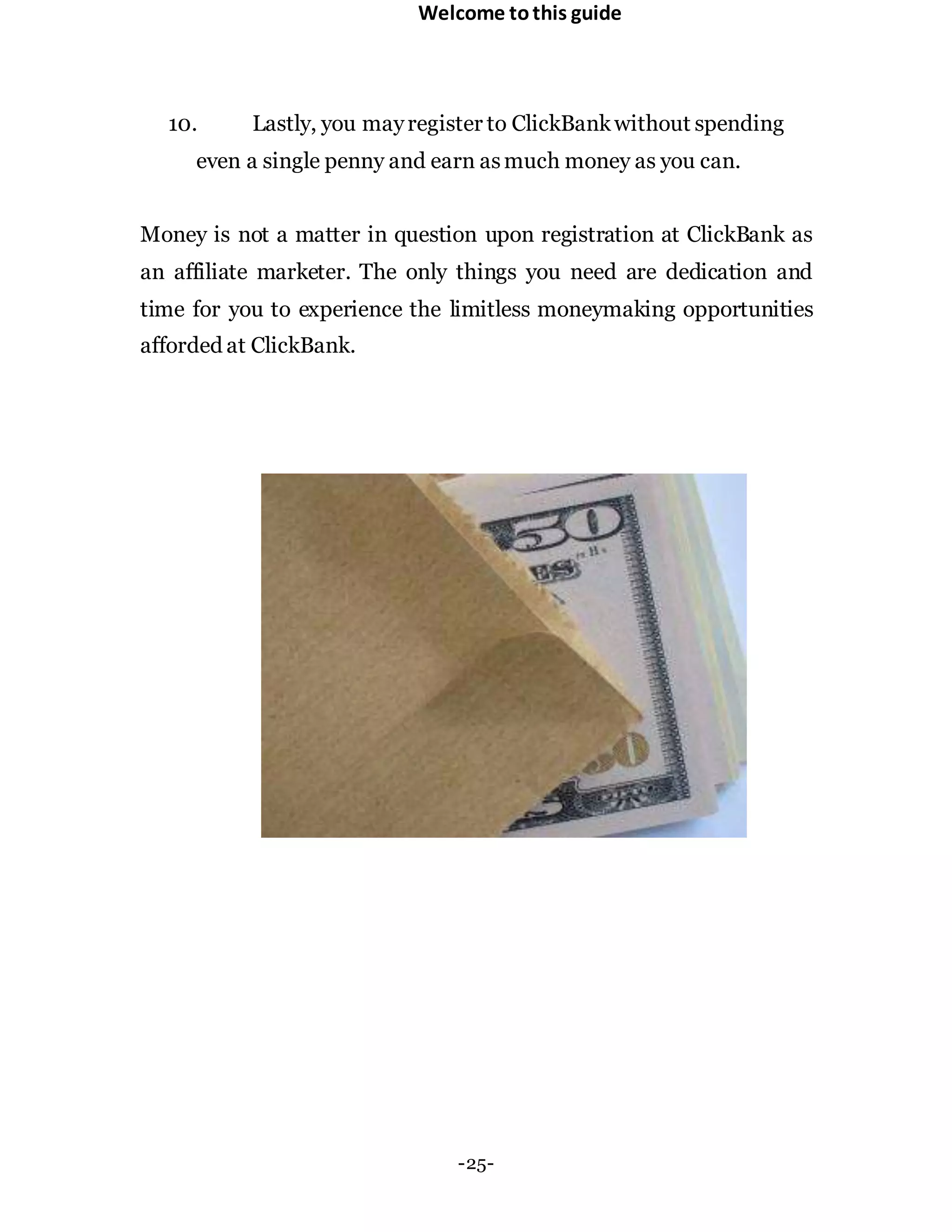 Clickbank secrets prooven method easy step by step guide