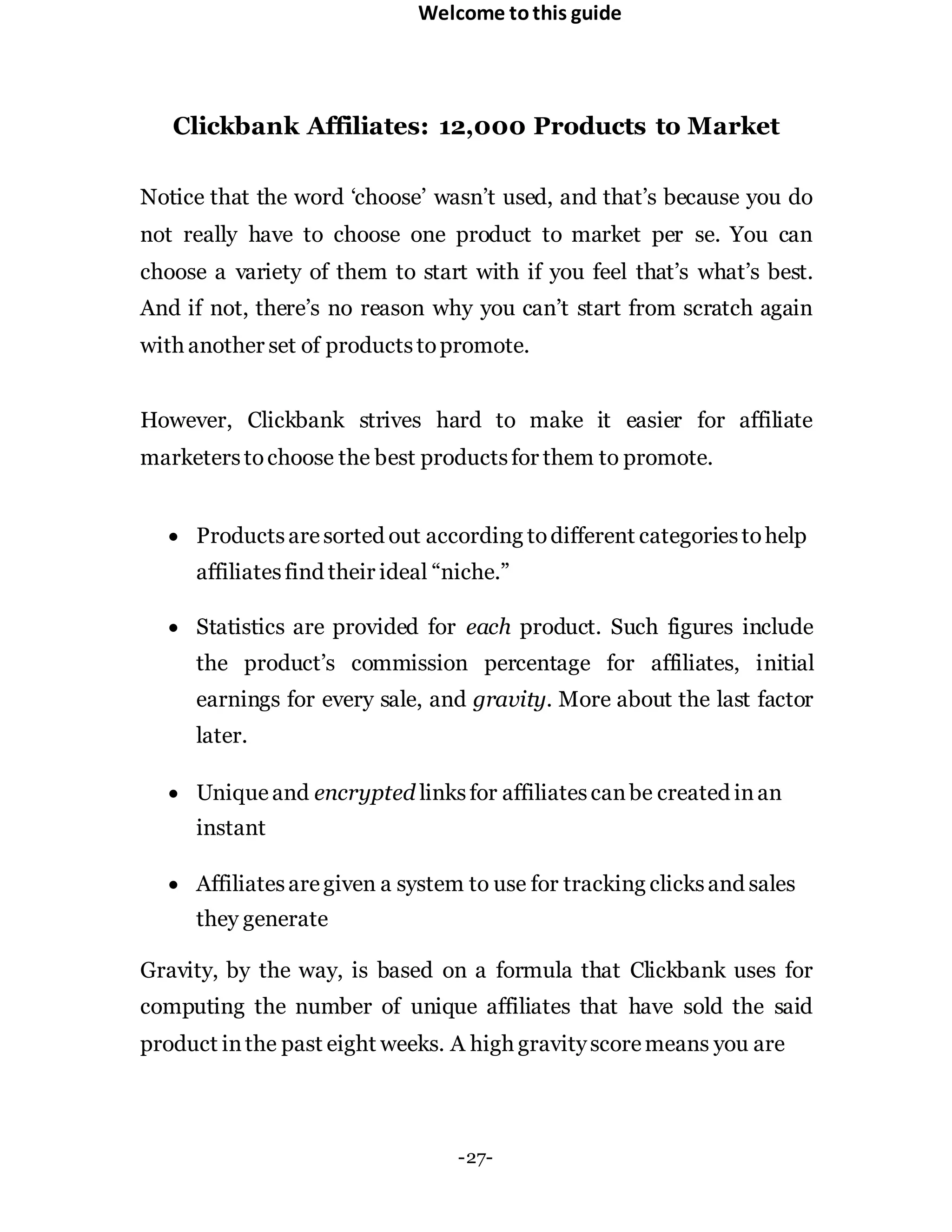 Clickbank secrets prooven method easy step by step guide