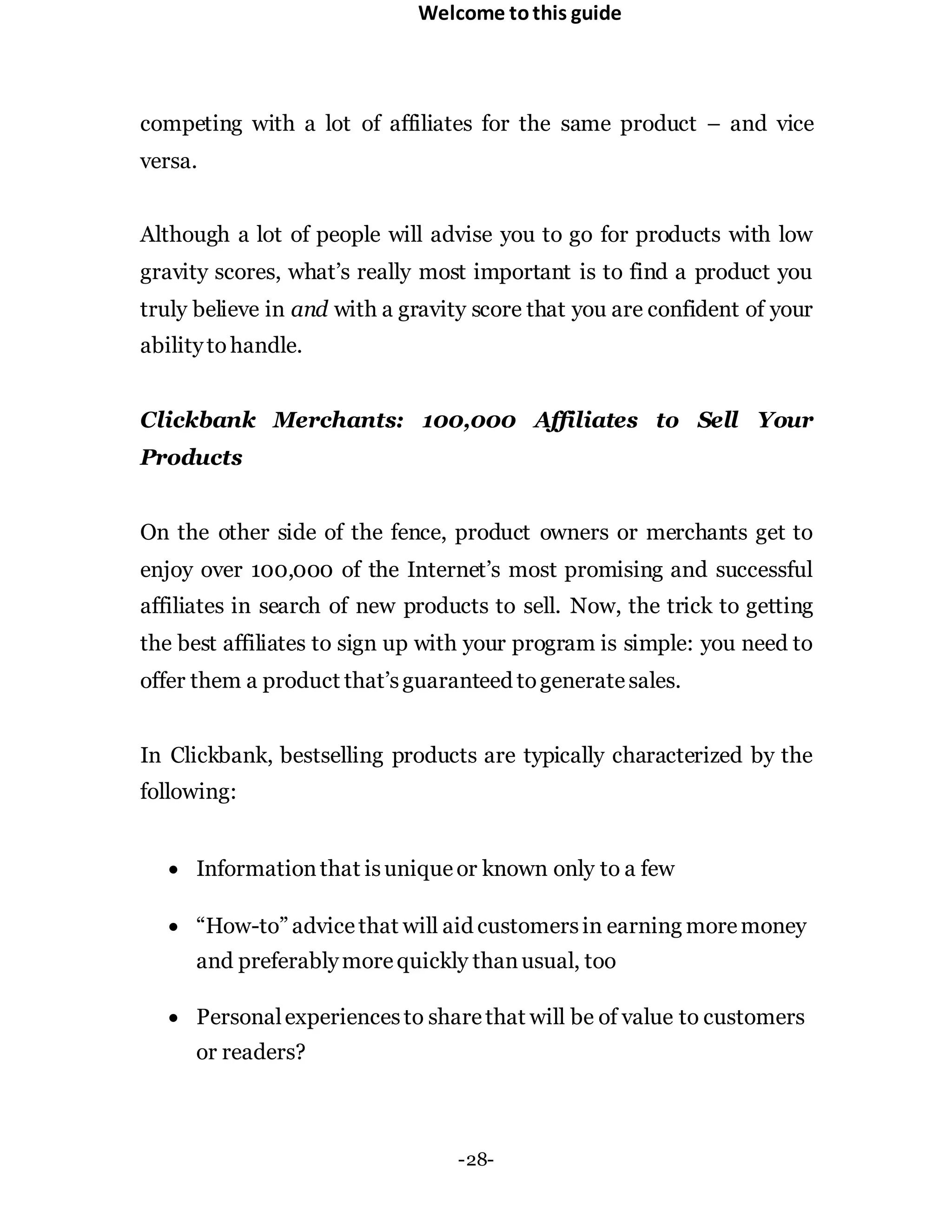 Clickbank secrets prooven method easy step by step guide