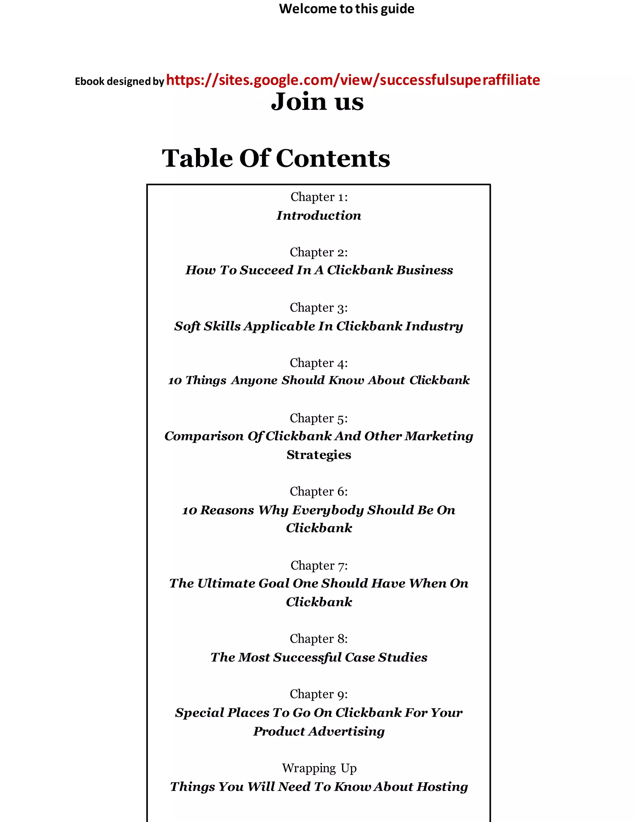 Clickbank secrets prooven method easy step by step guide