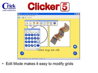 Edit Mode makes it easy to modify grids 