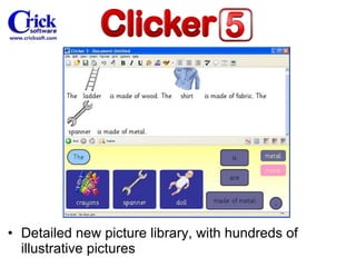 Detailed new picture library , with hundreds of illustrative pictures 