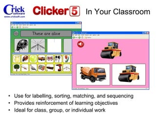 Use for  labelling , sorting, matching, and sequencing Provides reinforcement of learning objectives Ideal for class, group, or individual work In Your Classroom 