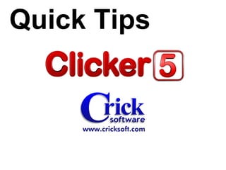 Quick Tips 