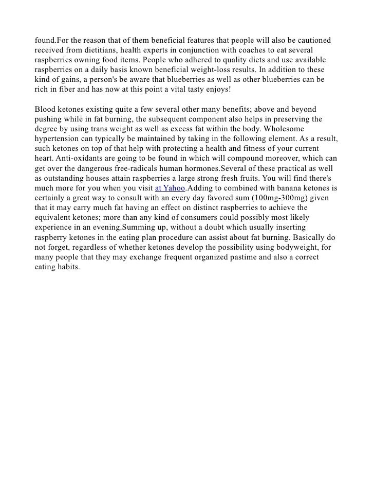 Exactly what are Strawberry Ketones and in what way Effective Usually