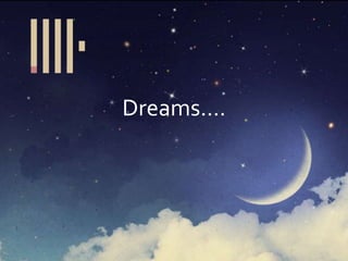 Dreams….
 