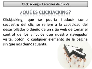 Click Jacking