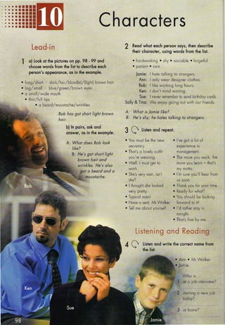 Click on 2 student's book