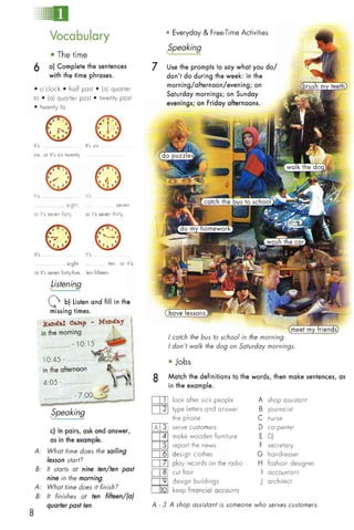 Click on 2 student's book