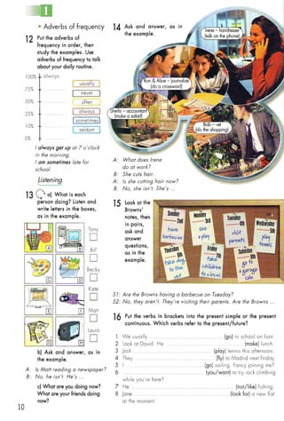 Click on 2 student's book