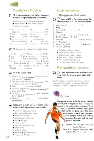 Click on 2 student's book