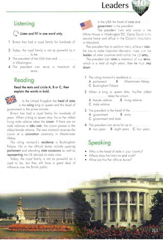 Click on 2 student's book