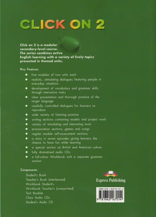 Click on 2 student's book