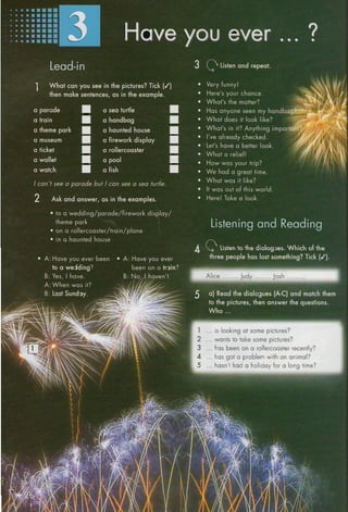 Click on 2 student's book