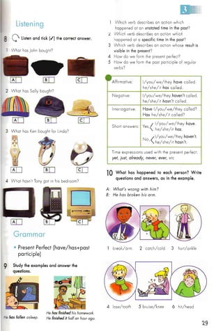 Click on 2 student's book