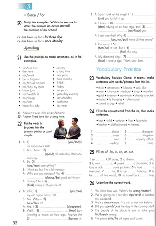 Click on 2 student's book