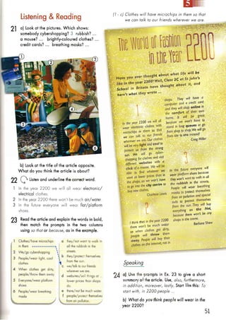 Click on 2 student's book