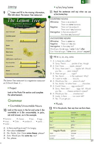 Click on 2 student's book