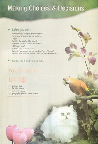 Click on 2 student's book