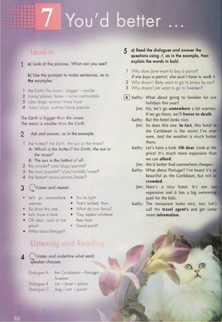 Click on 2 student's book