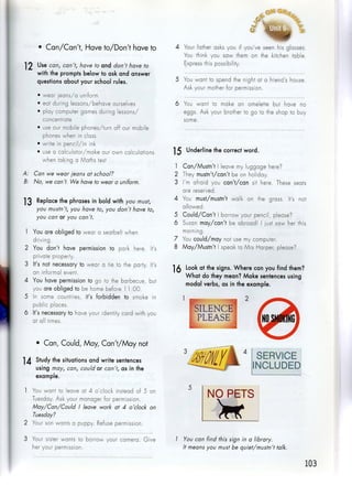 Click on 3 workbook student's