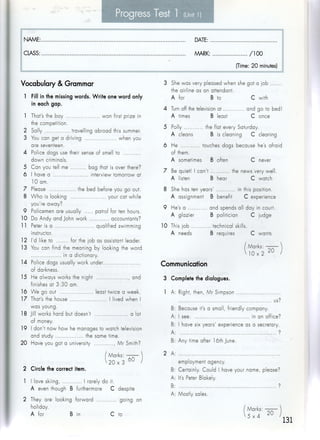 Click on 3 workbook student's