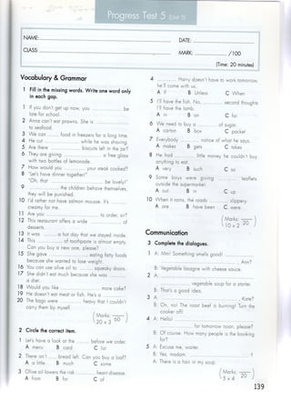 Click on 3 workbook student's