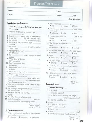 Click on 3 workbook student's