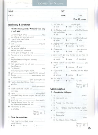 Click on 3 workbook student's