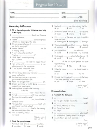 Click on 3 workbook student's