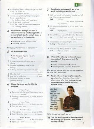 Click on 3 workbook student's