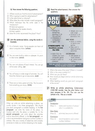 Click on 3 workbook student's