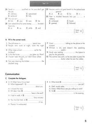 Click Test Printable Click on test_booklet_3_with_key | PDF