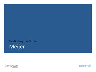 Syndicating the Circular

Meijer
 