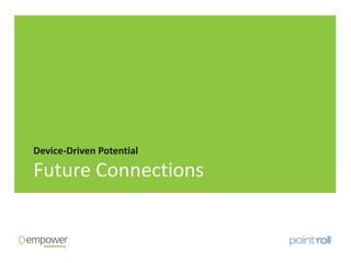 Device-Driven Potential

Future Connections
 