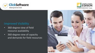 ClickSoftware Case Study Southern California Edison Utility | PPTX
