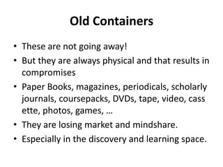 Big Shifts What is happening in Technology