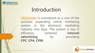 Wink Click Click winks | PPTX