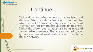 Wink Click Click winks | PPTX